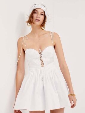 for love and lemons leighton mini dress The Leighton Mini Dress is made of 3D floral embroidery that will have you floating in air